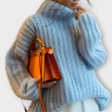 Paulina - Mehka ženska pulover s kapuco