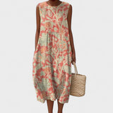 Marina - Vsakodnevna Midi Obleka