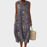 Gabrijela - Midi Oblačilo za Vsakodnevno Nošenje