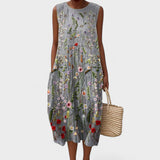 Tamara - Vsakodnevna Midi Obleka