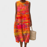 Leda - Midi obleka za vsak dan