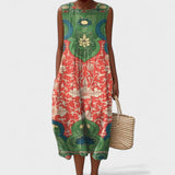 Dalija - Midi obleka za vsak dan