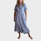 Ljiljana - Črtasta obleka