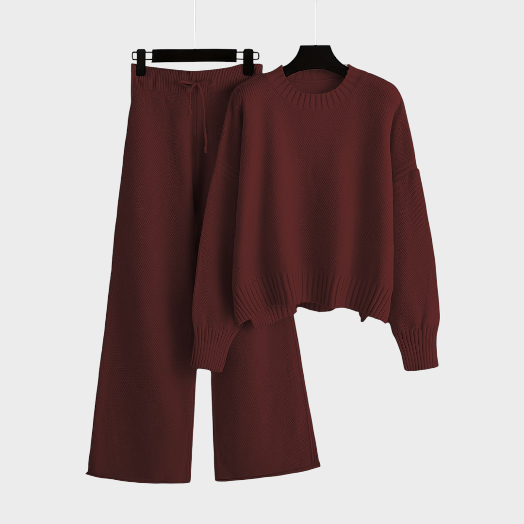 Veronika - Udoben Set Iz Pletenine