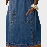 Paula - Oblačilo iz mehkega jeansa