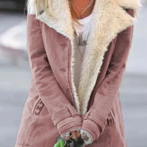 Andrea - Elegantni Douillette Jas