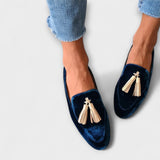 Sofia – Vintage inspirirane loafers s resicami