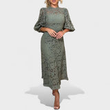 Maja - Čipkasta Obleka S Svetilkami