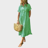 Ljiljana - Črtasta obleka