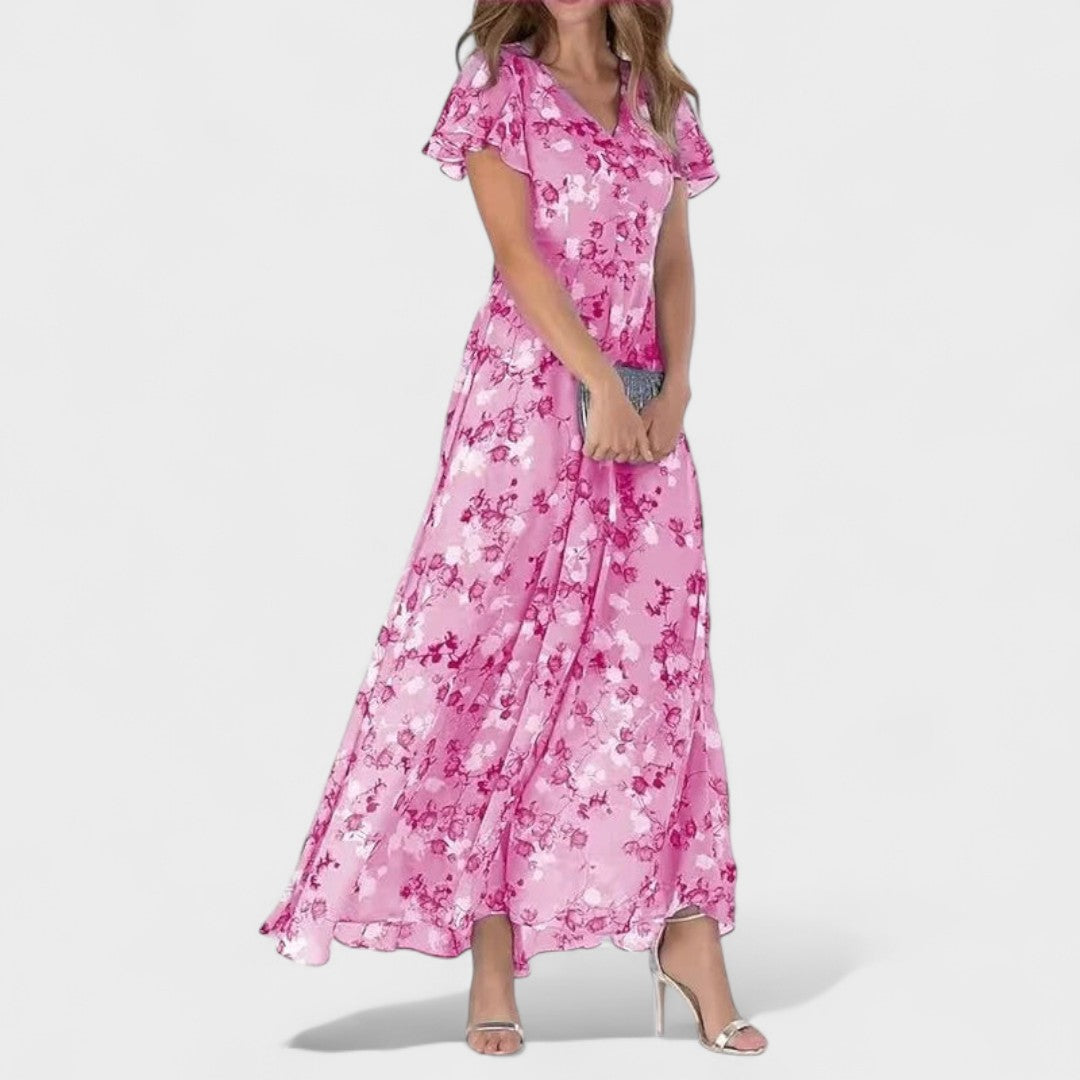 Mila - Luksuzna dolga obleka elegantnega kroja