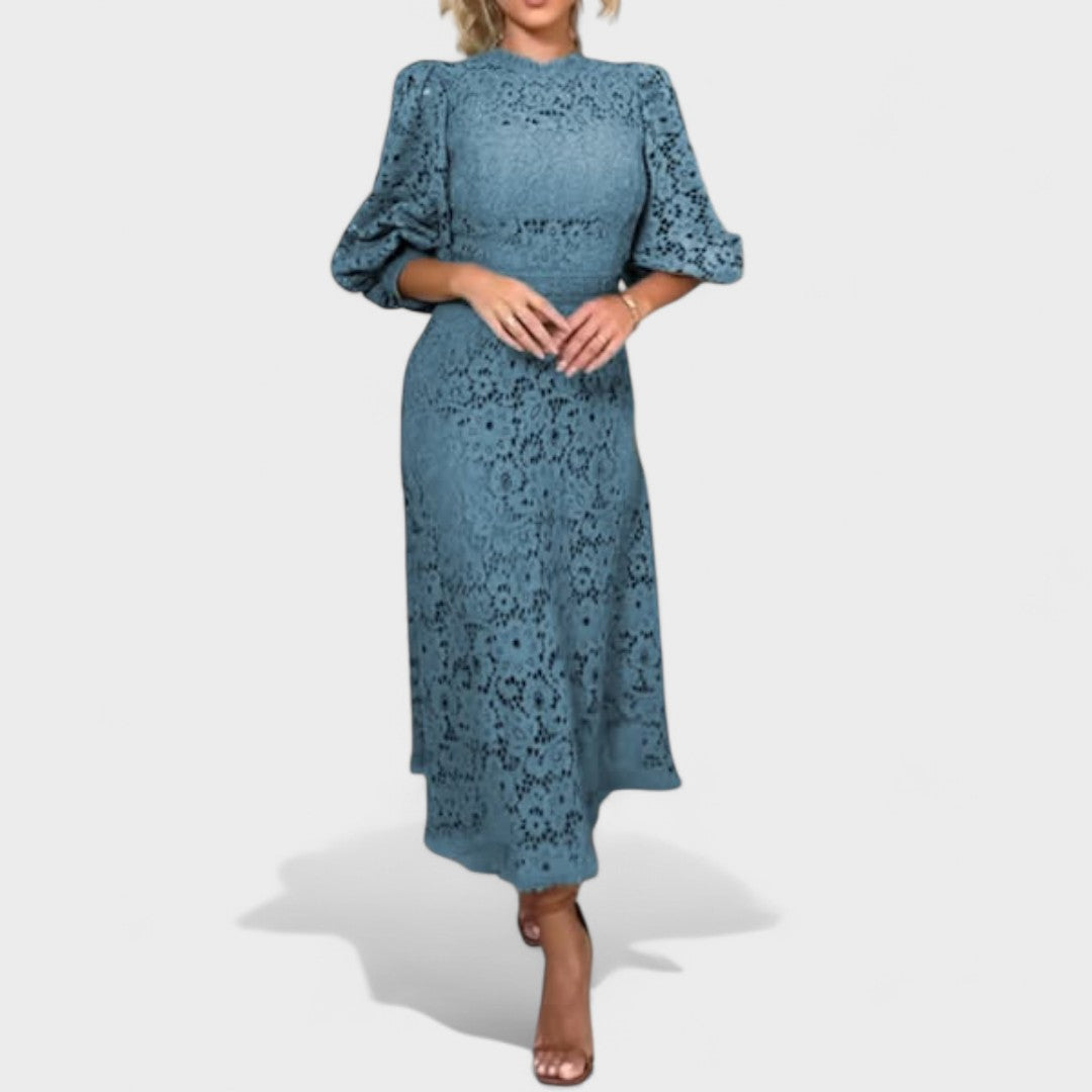 Maja - Čipkasta Obleka S Svetilkami