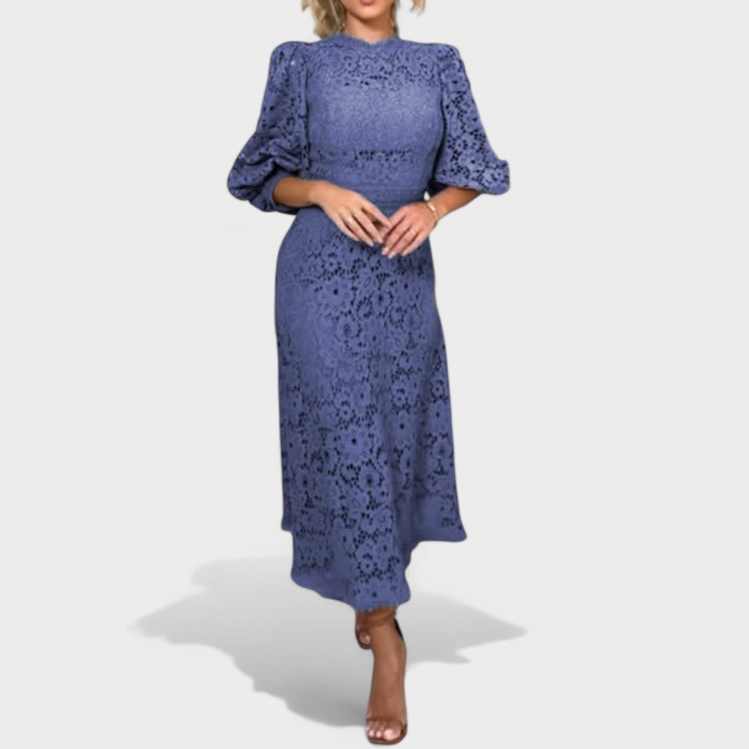 Maja - Čipkasta Obleka S Svetilkami