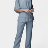 Lana Dva Kosa z Žensko Silhueto Brez Napora