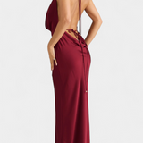 Nora Elegantna Haljina s Nabranimi Detajli