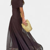 Renata - Maxi obleka z enim ramenom