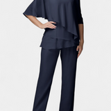 Lana Dva Kosa z Žensko Silhueto Brez Napora