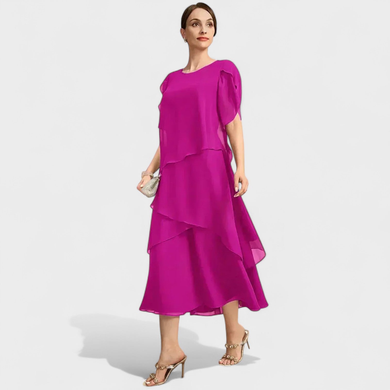 Clara - Obleka brezčasne elegance