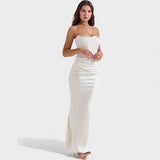 Clara – Satenska Korset Obleka