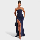 Ema - Dolga obleka brez naramnic